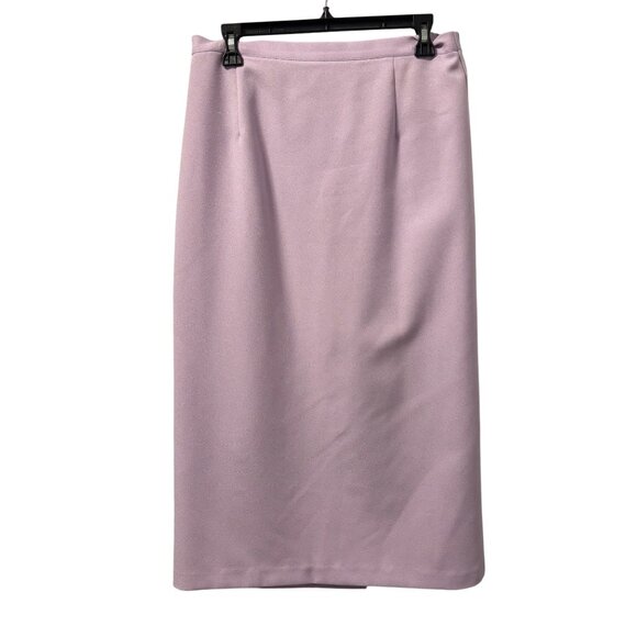 Pride & Joy Two Piece Formal Blazer Skirt Set Sz 18PT Lavender Outfit Set - Picture 10 of 12